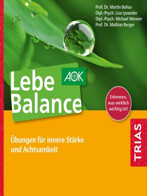 cover image of Lebe Balance Audio-CD